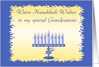Hanukkah Grandparents card