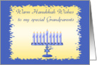 Hanukkah Grandparents card