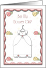 Be My Flower Girl? card