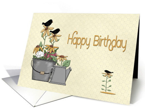 Birthday Birds card (294630)