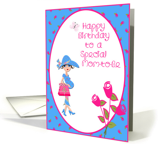 Birthday Mother-to-Be card (295210)