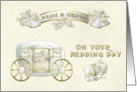 Bride & Groom Wedding Wishes card