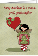 Merry Christmas Great Granddaughter card