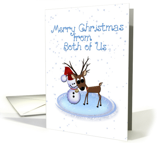 Merry Christmas from Both of Us card (304545)