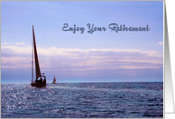 Retirement Sailing card