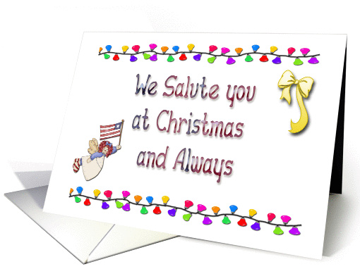 Christmas Support Troops card (308475)