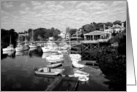 Quaint Fishing Village card