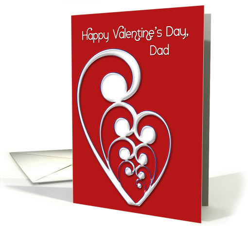 Valentine Dad card (331666)