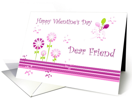 Valentine Dear Friend card (343684)