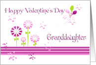 Valentine Granddaughter card