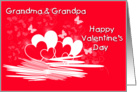 Valentine Grandma Grandpa card