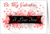 Valentine Banner card