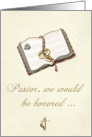 Pastor Officiation card