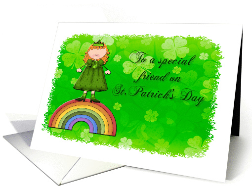 St. Patrick's Day Friend card (345197)