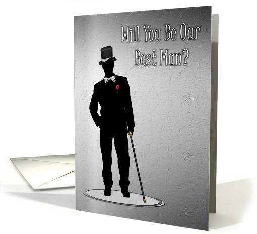 Best Man Formal card (348380)