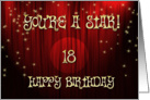 Happy Birthday Stage 18 card