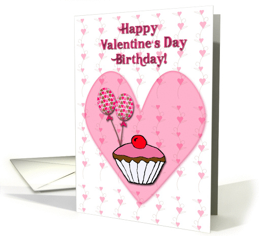Valentine's Day Birthday card (352306)