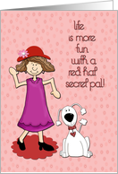Ladies In Red Hats Secret Pal Cards From Greeting Card Universe