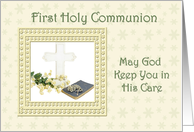 Holy Communion Yellow card