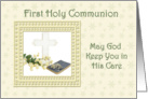 Holy Communion Yellow card
