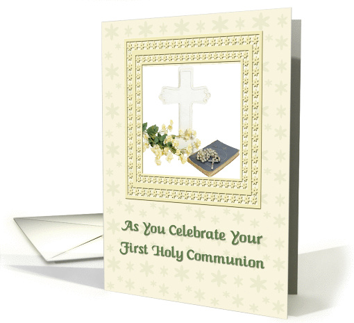 Holy Communion Yellow card (357498)