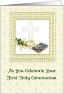 Holy Communion Yellow card