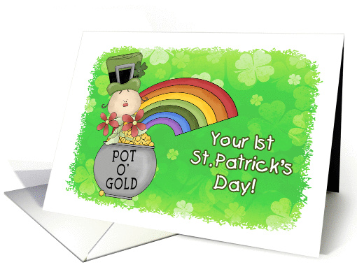 Baby's 1st St. Patrick's Day card (361589)