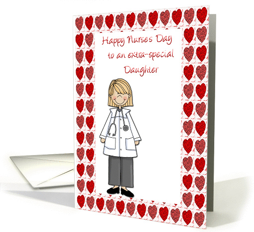 Nurse's Day Daughter card (378697)