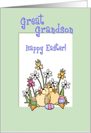 Easter Great Grandson card