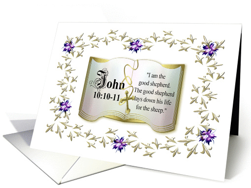 Easter Bible Verse card (386131)