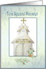 Easter Minister card