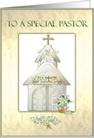 Easter Pastor card