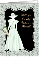 Will You Be My Matron of Honor Green card