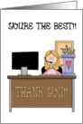 Administrative Professional Desk card