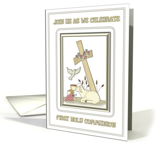 Communion Invitation card (403638)