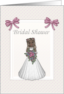 Pink Bridal Shower Invitation card