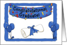 Congratulations Graduate Blue card