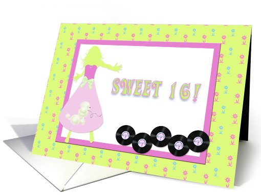Retro Party Invitation card (417906)