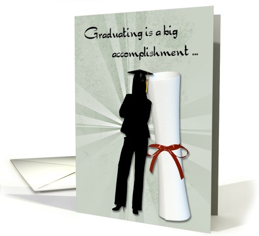 Graduate Congratulations card (422280)