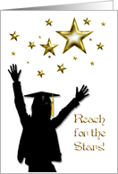 Graduate Congratulations Stars card