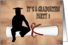 Graduation Party Male card