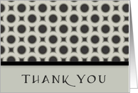 Thank You Circles card