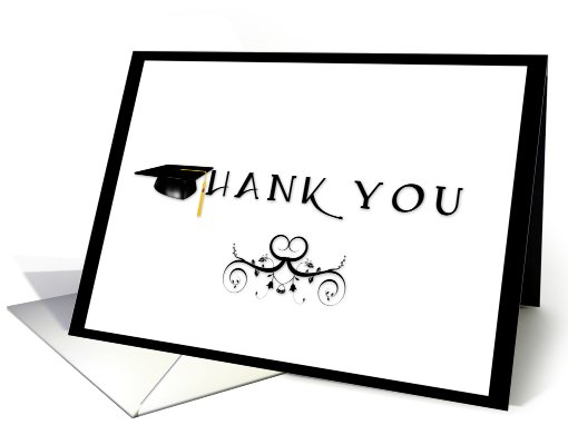 Thank You Graduation Gift card (425144)