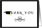 Thank You Graduation Gift card