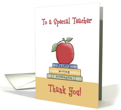 Teacher Thank You card (426015)