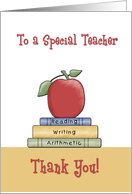 Teacher Thank You card