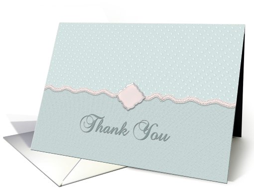 Thank You Sage Green card (430052)