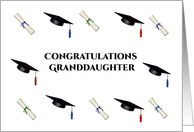 Congratulations Graduate Granddaughter card