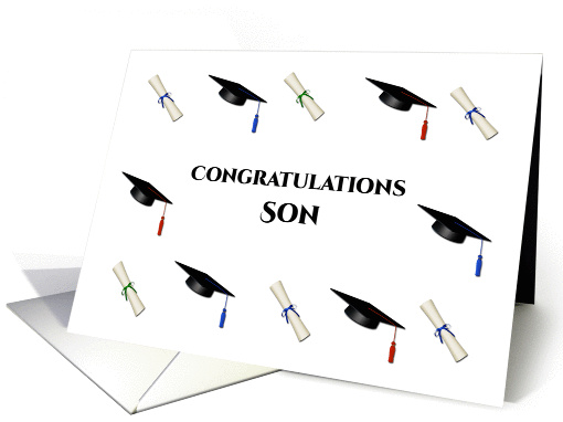 Congratulations Graduate Son card (430284)
