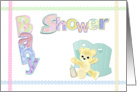 Baby Shower Invitation card